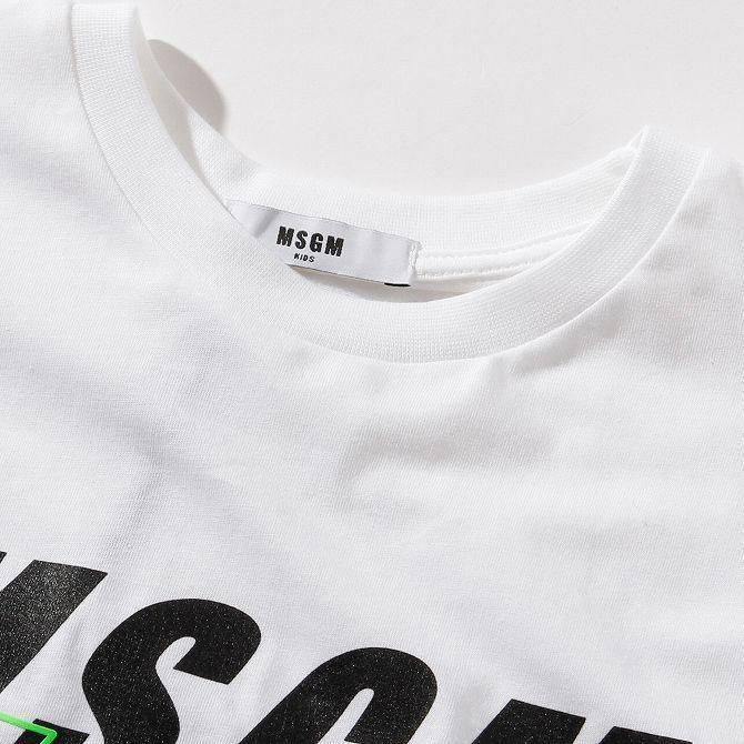 Msgm エムエスジーエム ロゴ 半袖 Tシャツ T Shirt 男の子 女の子 ブランド 子供服 こども服 おしゃれ かっこいい かわいい キッズ Msgm Spaccio スパッチョ 公式ストア 通販 Yahoo ショッピング