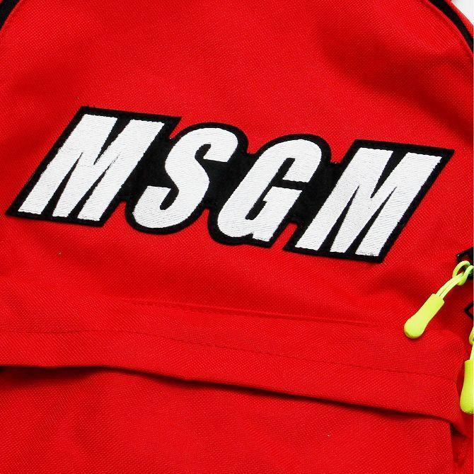 Msgm エムエスジーエム ロゴ バッグパック リュック 鞄 男の子 女の子 ブランド 子供服 こども服 おしゃれ かっこいい かわいい キッズ Msgm Spaccio スパッチョ 公式ストア 通販 Yahoo ショッピング