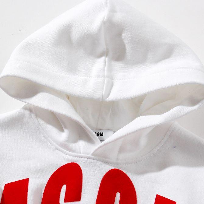 Msgm エムエスジーエム フードパーカー 長袖 プルオーバー Hoodie Sweatshirt 男の子 ブランド 子供服 こども服 おしゃれ かっこいい かわいい キッズ Msgm Spaccio スパッチョ 公式ストア 通販 Yahoo ショッピング
