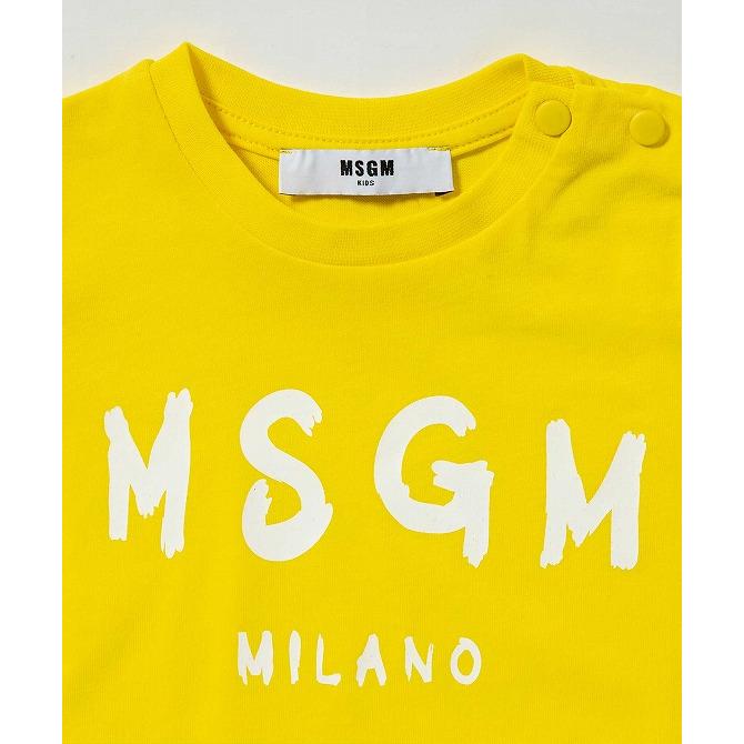 MSGM（エムエスジーエム） ブランドロゴ 半袖 Tシャツ カットソー