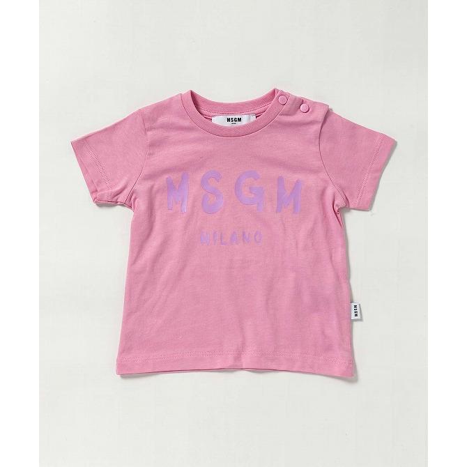 MSGM（エムエスジーエム） ブランドロゴ 半袖 Tシャツ カットソー