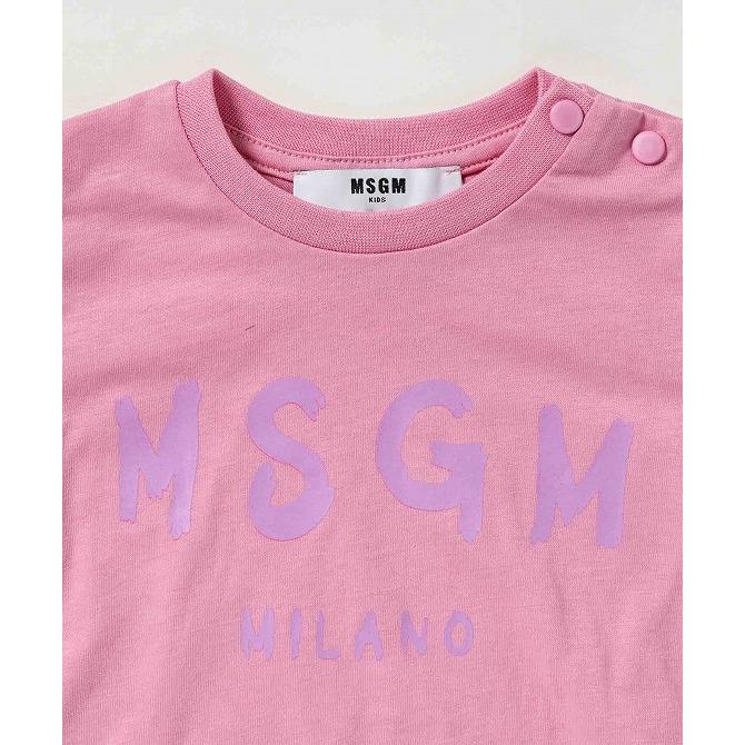 MSGM（エムエスジーエム） ブランドロゴ 半袖 Tシャツ カットソー