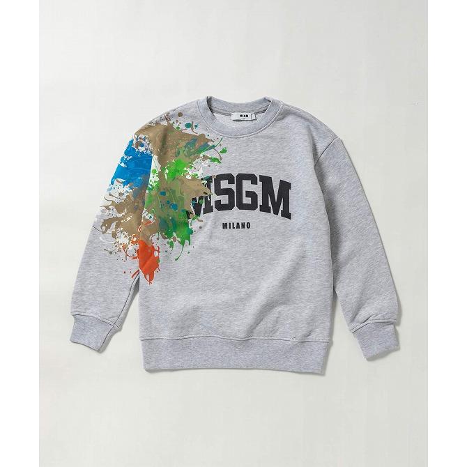 MSGM（エムエスジーエム） ブランドロゴ デザイン 長袖 スウェット