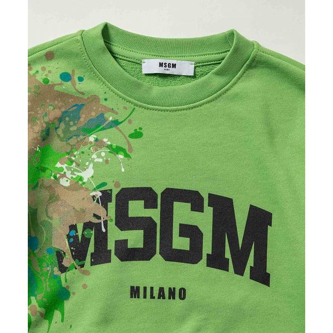 MSGM（エムエスジーエム） ブランドロゴ デザイン 長袖 スウェット