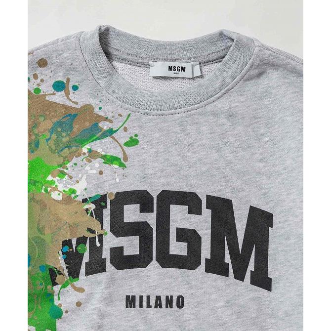 MSGM（エムエスジーエム） ブランドロゴ デザイン 長袖 スウェット