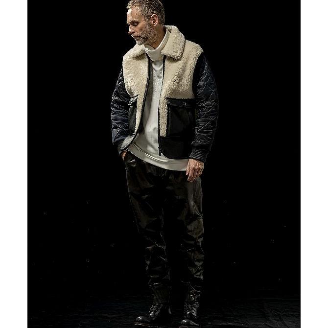 C DIEM（カルペディエム） Mouton Grizzly Deformation Kilt Jacket 