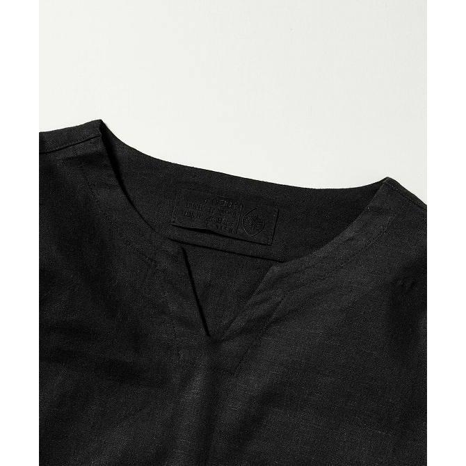 C DIEM（カルペディエム） キーネック ロングスリーブ Tシャツ 長袖