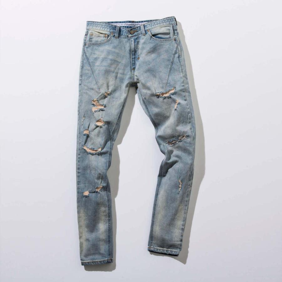 Number N Ine Denim ナンバーナインデニム ダメージ 加工 デニム メンズ パンツ ズボン ボトムス おしゃれ かっこいい ブランド スポーツ ストリート Ndb 4 Spaccio スパッチョ 公式ストア 通販 Yahoo ショッピング