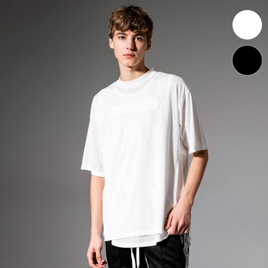 Number N Ine Denim ナンバーナインデニム メッシュ ビッグ メンズ Tシャツ おしゃれ かっこいい ブランド 半袖 トップス ストリート スポーツ ウェア Ndt 914 Spaccio スパッチョ 公式ストア 通販 Yahoo ショッピング