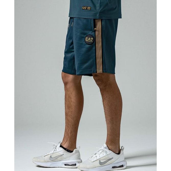 EMPORIO ARMANI EA7 イーエーセブン TRAIN SOCCER 20TH M SHORTS PLCO