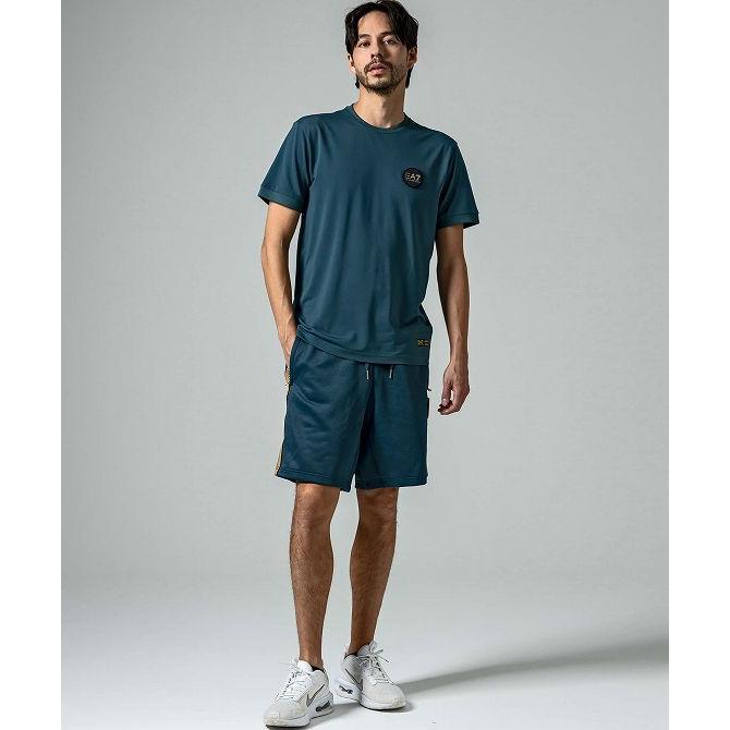 EMPORIO ARMANI EA7 イーエーセブン TRAIN SOCCER 20TH M SHORTS PLCO