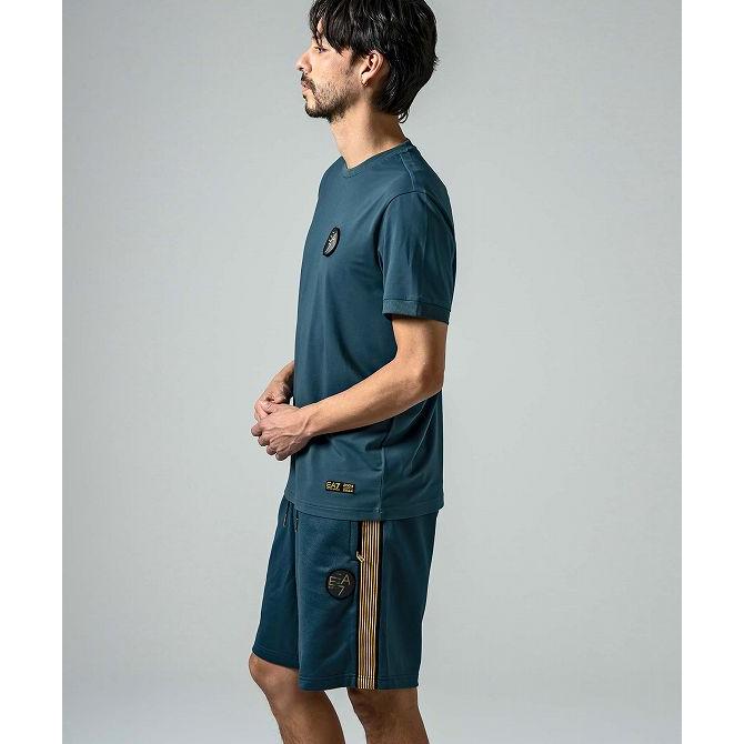 EMPORIO ARMANI EA7 イーエーセブン TRAIN SOCCER 20TH M SHORTS PLCO