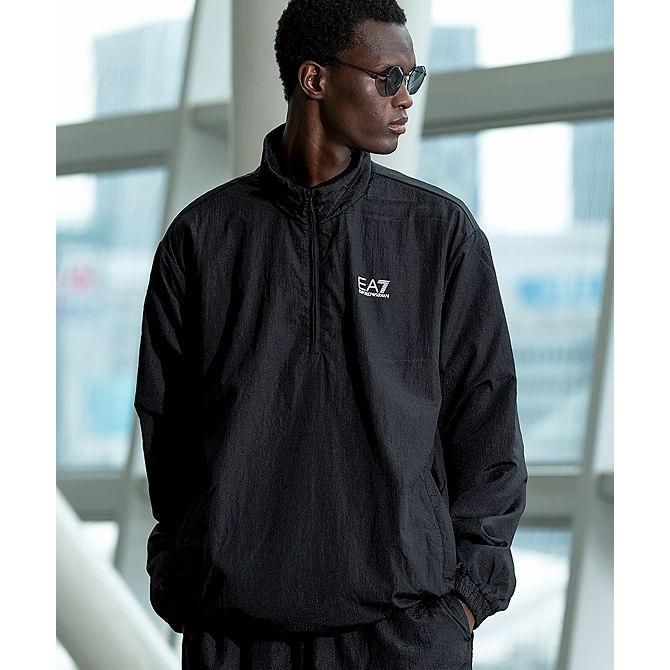 EMPORIO ARMANI EA7 イーエーセブン プルオーバー ハーフジップ