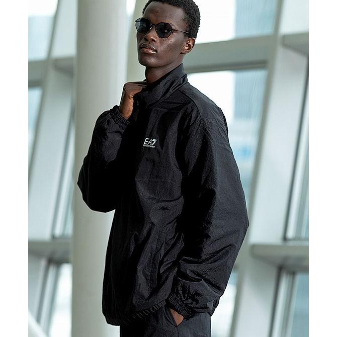 EMPORIO ARMANI EA7 イーエーセブン プルオーバー ハーフジップ