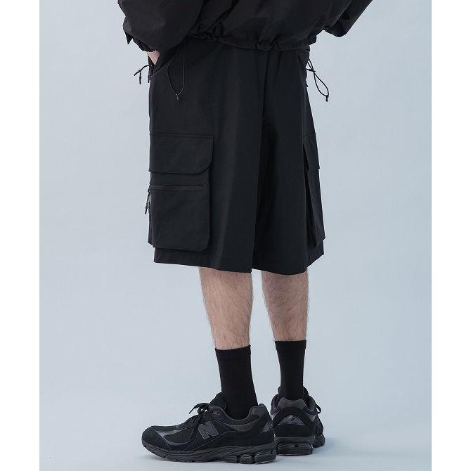 【★加古川物流】中古プラスフェニックス +phenix TECH WIDE CARGO SHORTS テック ワイド カーゴショーツ サイズL.,【431】 TECH WIDE CARGO SHORTS / テック ワイド カーゴショーツ