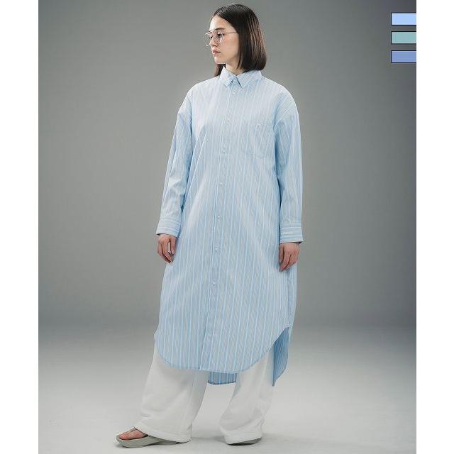 phenix（プラスフェニックス） ROUND HEM SHIRT DRESS ラウンドヘム