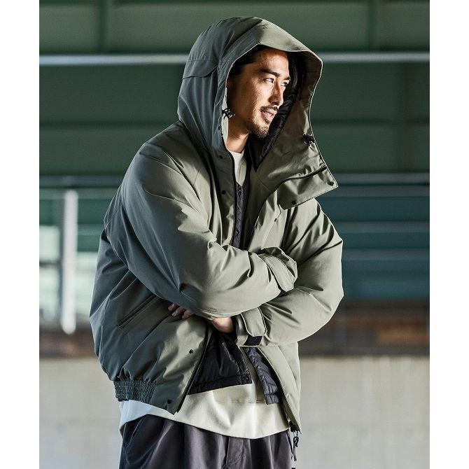 入手困難✨ バラクータ ブルゾン ボンバージャケット カシミヤ素材 グレー phenix（プラスフェニックス） BOMBER DOWN JACKET ボマー ダウン