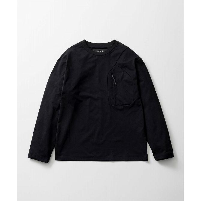 phenix（プラスフェニックス） HIDDEN ZIP POCKET LONG SLEEVE TEE