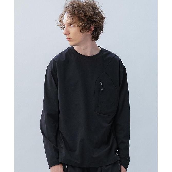 phenix（プラスフェニックス） HIDDEN ZIP POCKET LONG SLEEVE TEE