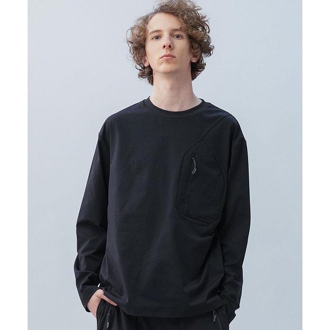 phenix（プラスフェニックス） HIDDEN ZIP POCKET LONG SLEEVE TEE
