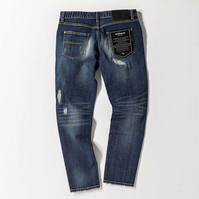 お得セット 定価6.2万1piu1uguale3 9 tapered ダメージデニム お得セット 定価6.2万1piu1uguale3 9 tapered ダメージデニム