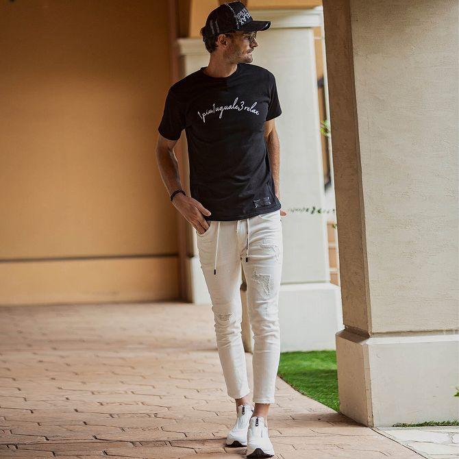 1PIU1UGUALE3 RELAX ウノピゥウノウグァーレトレ アンクル丈 ホワイト