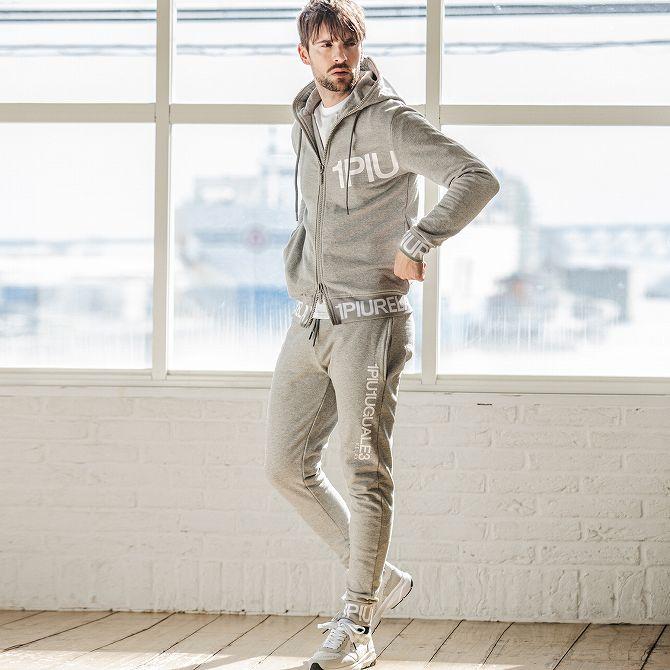 26X 1PIU1UGUALE3 RELAX ウノピウ スウェット セットアップ 1PIU1UGUALE3 RELAX ウノピゥウノウグァーレトレ リラックス