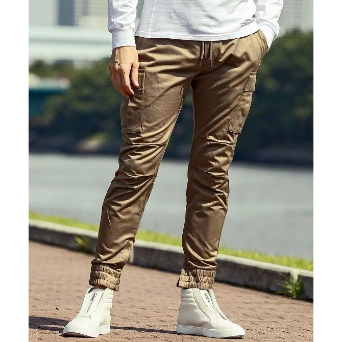 新品タグ付き 1 piu 1 uguale 3 カーキ カーゴパンツ VI 新品