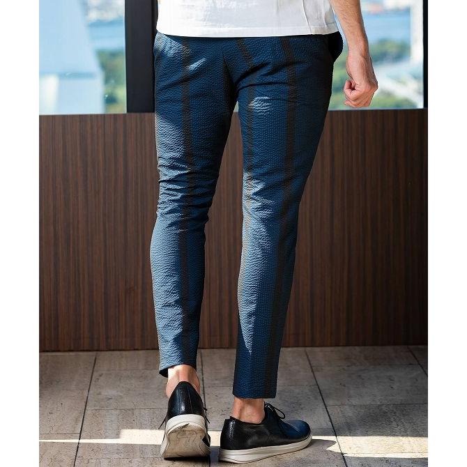 1 piu 1 uguale 3 黒 シアサッカーセットアップ 1 piu 1 uguale 3 黒