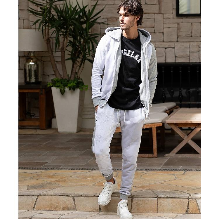 美品　1piu1uguale3 Haori 甚平　ジャケット パンツ ペイズリー 1PIU1UGUALE3 RELAX ウノピゥウノウグァーレトレ リラックス カモ