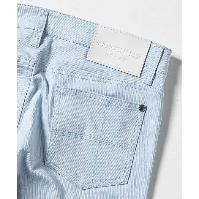 1PIU1UGUALE3 RELAX】 ロゴスーパーストレッチスキニーパンツ