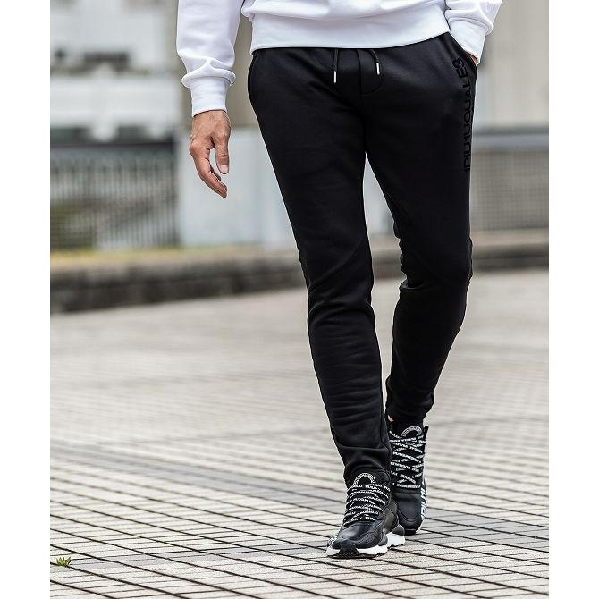 サイズL【新品】1PIU1UGUALE3 コンビネーションベロアパンツ 1PIU1UGUALE3 RELAX ウノピゥウノウグァーレトレ エンボスロゴベロア