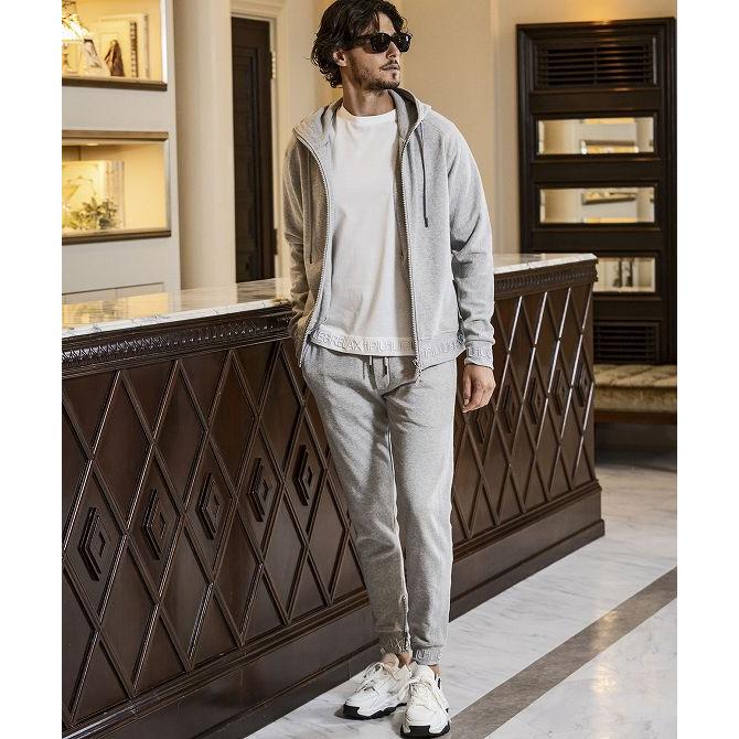 1PIU1UGUALE3 RELAX ウノピゥウノウグァーレトレ リラックス リブ刺繍