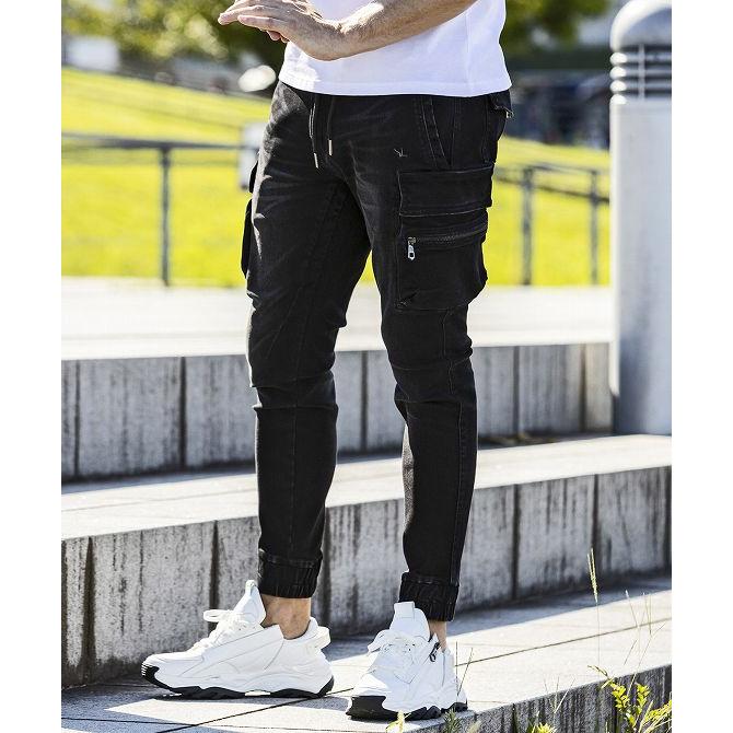 新品1PIU1UGUALE3 RELAX リラックス カラージョグ カーゴパンツ 1PIU1UGUALE3 RELAX(ウノピゥウノウグァーレトレ リラックス)カラー