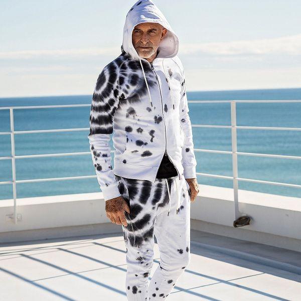 1piu1uguale3 Relax ウノピゥウ タイダイ染め ジップ パーカー メンズ おしゃれ かっこいい スウェット ジャージ セットアップ 部屋着 ウノピュウ Uso 012 Spaccio スパッチョ 公式ストア 通販 Yahoo ショッピング