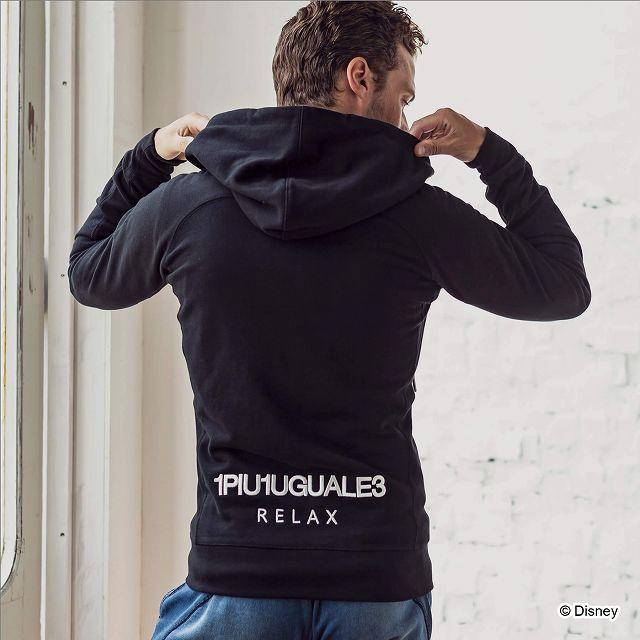 1piu1uguale3 Relax ウノピゥウノウグァーレトレ Mickey デザイン 裏毛zipパーカー メンズ トップス おしゃれ かっこいい ブランド ウノピュウ ミッキー Uso 060 Spaccio スパッチョ 公式ストア 通販 Yahoo ショッピング