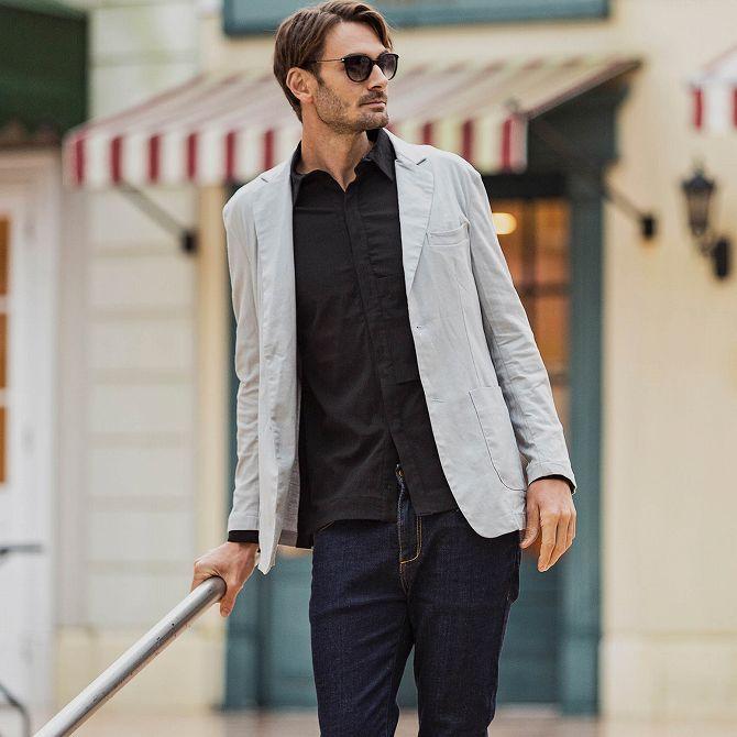 1piu1uguale3 Relax ウノピゥウノウグァーレトレ リネンテーラードジャケット メンズ セットアップ アウター かっこいい おしゃれ ブランド ウノピュウ Uso Spaccio スパッチョ 公式ストア 通販 Yahoo ショッピング