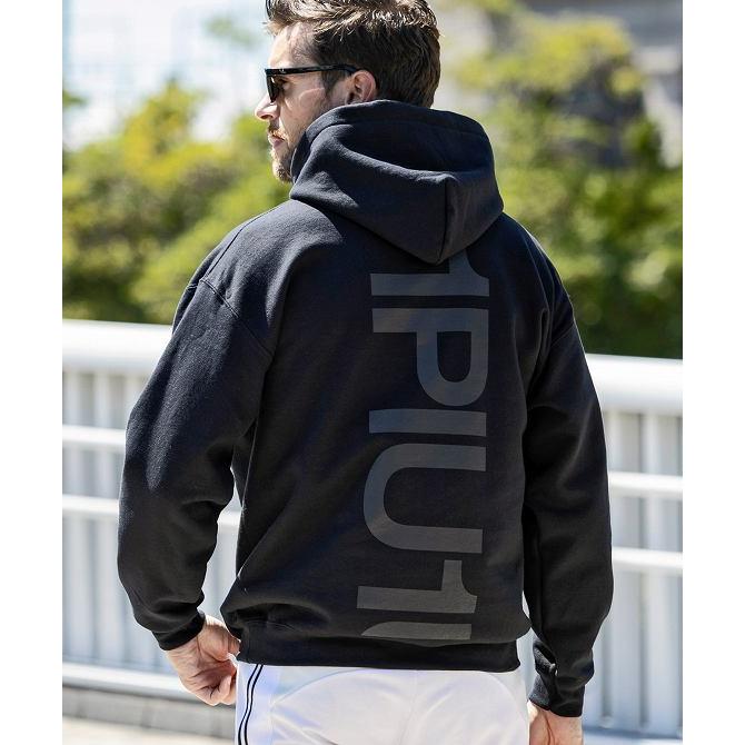 1PIU1UGUALE3 RERAX ビッグロゴパーカー セットアップ 1PIU1UGUALE3 RELAX パーカー RELAX(ウノピゥウノウグァーレトレ