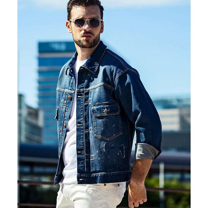 ウノピュウ デニムジャケット 1PIU1UGUALE3 RELAX ウノピゥウノウグァーレトレ リラックス