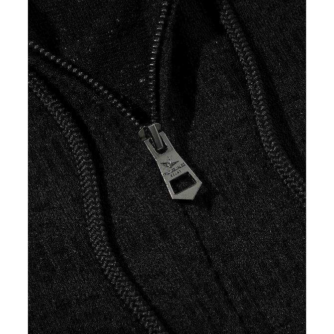 1PIU1UGUALE3 GOLF 新品✨ジップアップパーカー Ⅳ ブラック 1PIU1UGUALE3 GOLF 1piu1uguale3 ウノピュウノウグァーレトレ