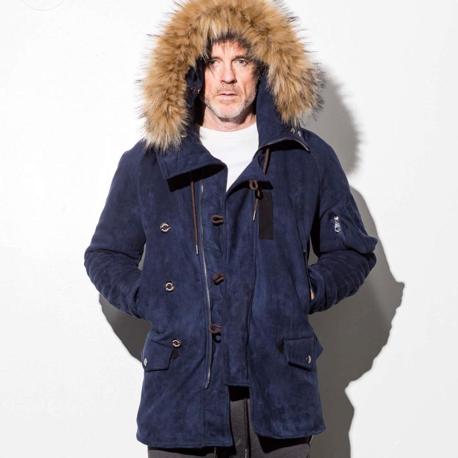 XL/美品⭐ウノピュウノウグァーレトレ N-3B フェイクスエード モッズコート XL/美品⭐ウノピュウノウグァーレトレ N-3B フェイクスエード モッズ