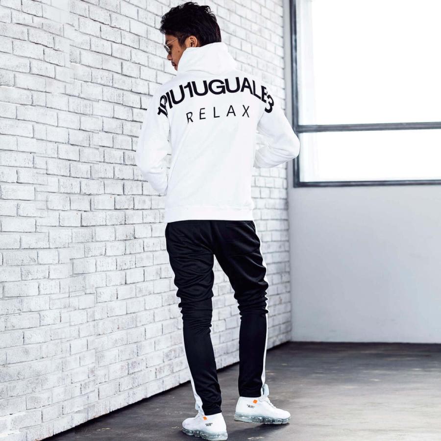 1piu1uguale3 Relax ウノピゥウ バック ロゴ プリント プルオーバー パーカー メンズ おしゃれ かっこいい スウェット ジャージ セットアップ 部屋着 ウノピュウ Uso 871w Spaccio スパッチョ 公式ストア 通販 Yahoo ショッピング