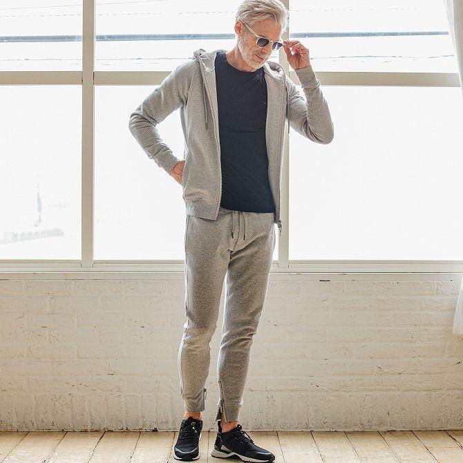 極美品 L 1PIU1UGUALE3 スウェットセットアップ ラインストーン 1PIU1UGUALE3 RELAX - [ラスト1点 サイズL] 【セットアップ