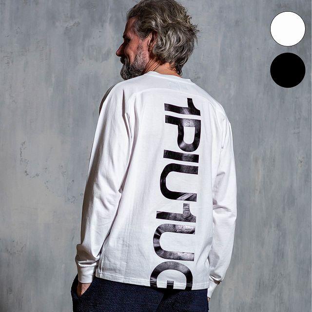 1PIU1UGUALE3 RELAX ウノピゥウノウグァーレトレ バックプリント  