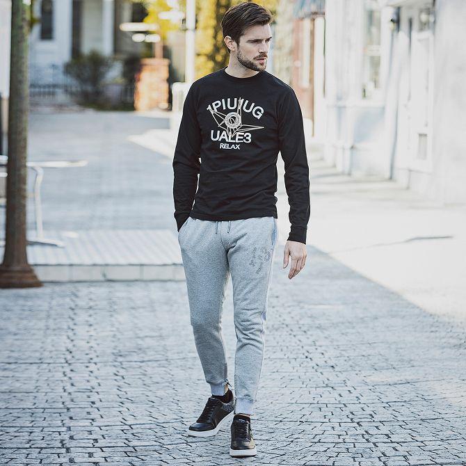 ウノピゥウノウグァーレトレ　サイズ7　ロゴ　モックネックシャツ　スカル　折り鶴 1PIU1UGUALE3 RELAX ウノピゥウノウグァーレトレ 折り鶴×ロゴ