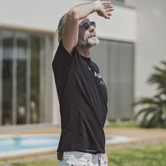 1piu1uguale3 Relax ウノピゥウノウグァーレトレ スパンコールロゴ 半袖tシャツ メンズ かっこいい おしゃれ ブランド ウノピュウ Ust 2w Shiffon シフォン 通販 Yahoo ショッピング