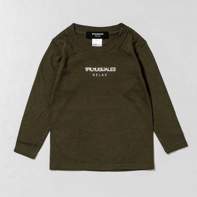 1PIU1UGUALE3 RELAX ウノピゥウノウグァーレトレ フロントロゴプリント