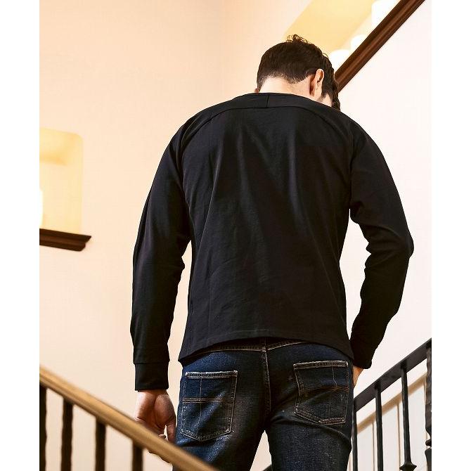 1PIU1UGUALE3 RELAX ウノピゥウノウグァーレトレ リラックス 袖ロゴ