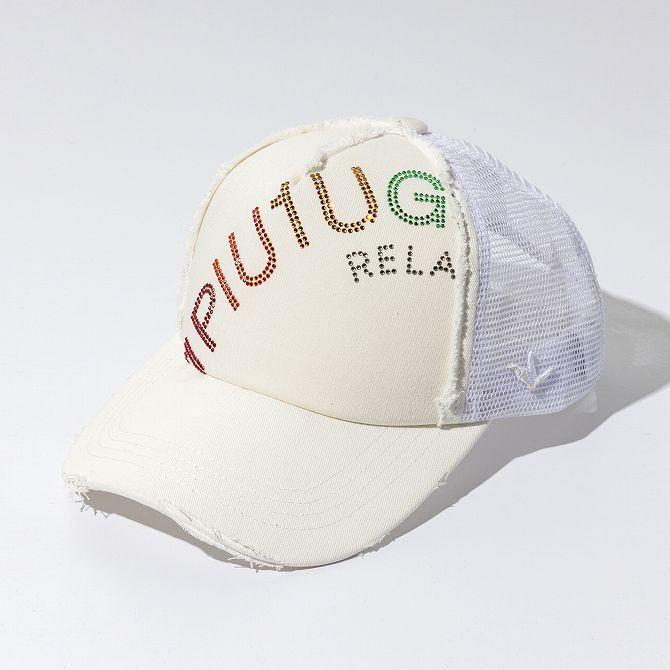 1PIU1UGUALE3 RELAX ウノピゥウノウグァーレトレ ラインストーンロゴ