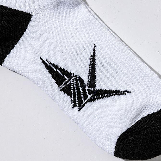 値下げ1PIU1UGUALE3 ウノピゥウノウグァーレトレ ソックス靴下黒 1PIU1UGUALE3 RELAX ウノピゥウノウグァーレトレ ロゴパイル